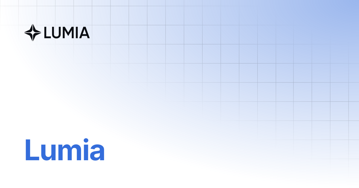 Lumia | Lumia - The RWA Chain